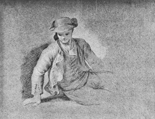 Goya y Lucientes, Francisco de: Sitzender Majo