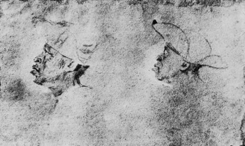 Goya y Lucientes, Francisco de: Zwei Kpfe von Schwarzen