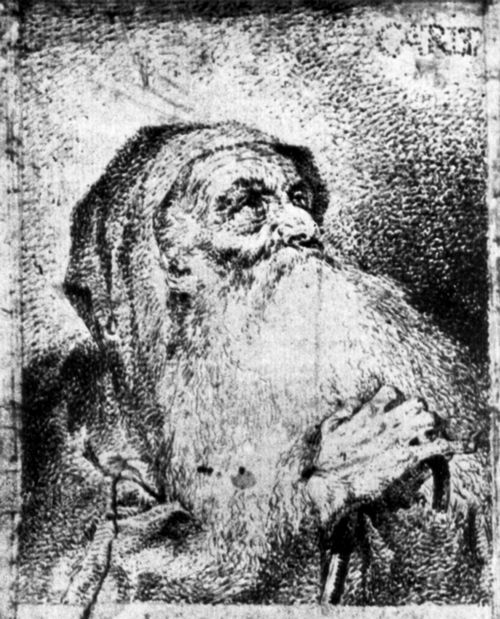 Goya y Lucientes, Francisco de: Hl. Franz von Paula