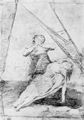 Goya y Lucientes, Francisco de: Zeichnungen für »Los Caprichos«: »Tantalus«