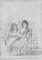 Goya y Lucientes, Francisco de: Zeichnungen fr »Los Caprichos«: »Gute Ratschlge«