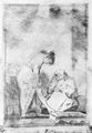 Goya y Lucientes, Francisco de: Zeichnungen fr »Los Caprichos«: »Gut hochgezogen«