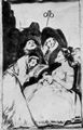 Goya y Lucientes, Francisco de: Zeichnungen für »Los Caprichos«: »Die Abstammung«