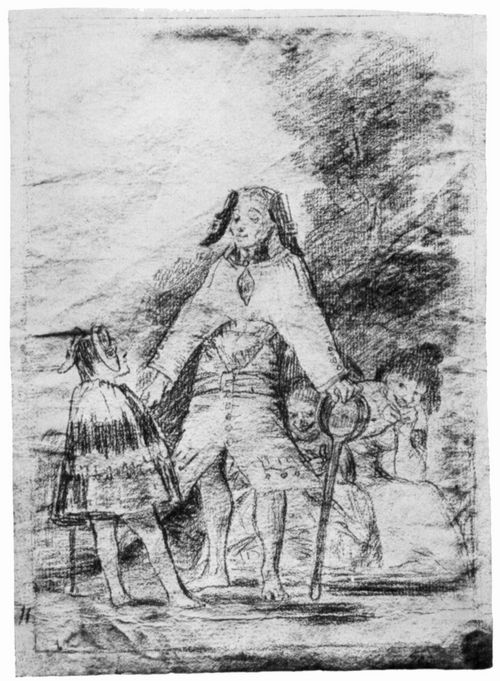 Goya y Lucientes, Francisco de: Zeichnungen fr »Los Caprichos«: Verkehrte Welt