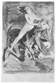 Goya y Lucientes, Francisco de: Zeichnungen für »Los Caprichos«: Flug der Hexen