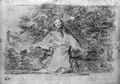 Goya y Lucientes, Francisco de: Zeichnungen für »Desastres de la Guerra«: »Desastre 1, Traurige Vision dessen, was sich ereignen wird«