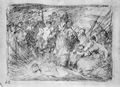 Goya y Lucientes, Francisco de: Zeichnungen fr »Desastres de la Guerra«: »Desastre 79, Die Wahrheit ist gestorben«