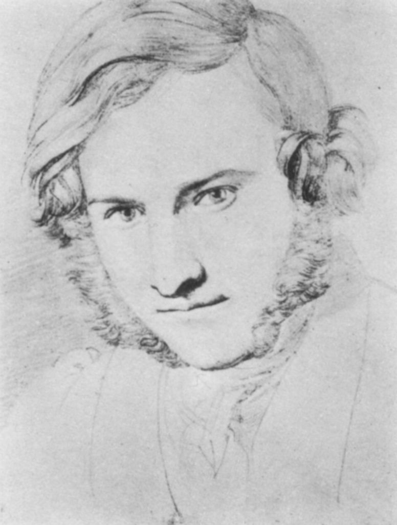 Nadorp, Franz Johann Heinrich: Porträt des Karl Blechen