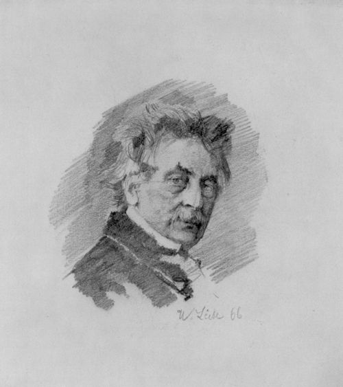 Leibl, Wilhelm Maria Hubertus: Porträt eines Herrn