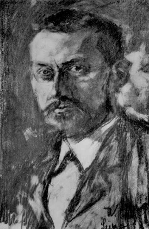 Leibl, Wilhelm Maria Hubertus: Porträt des Dr. Julius Mayr