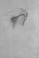 Seurat, Georges: Handstudie (Die Hand von Poussin)