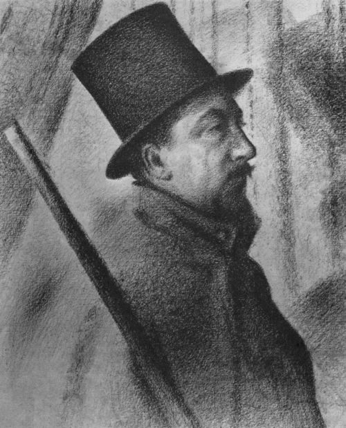 Seurat, Georges: Portrt des Paul Signac