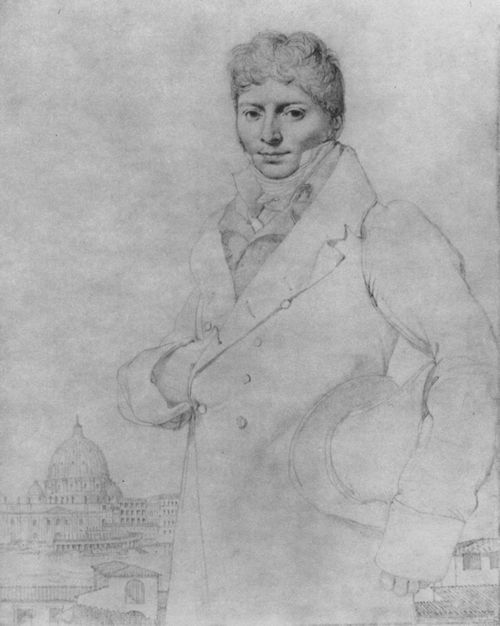 Ingres, Jean Auguste Dominique: Porträt des Doktors Jean-Louis Robin