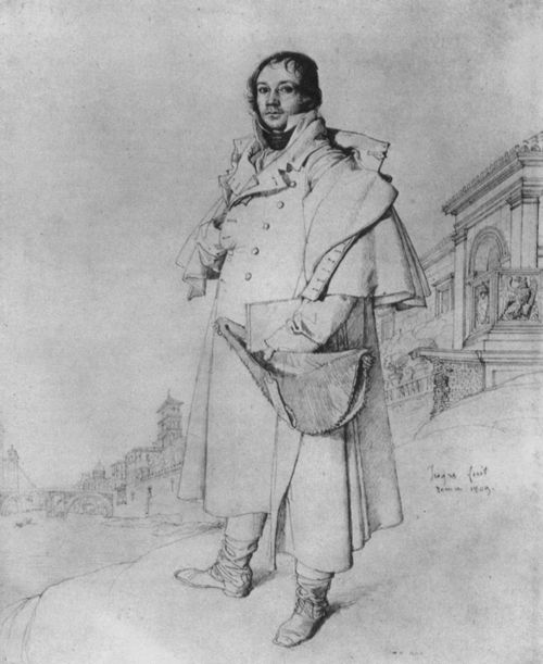 Ingres, Jean Auguste Dominique: Portrt des Ingenieurs Charles Franois Mallet