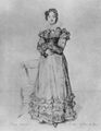 Ingres, Jean Auguste Dominique: Porträt der Mme Françoise Lenlanc, geb. Poncelle