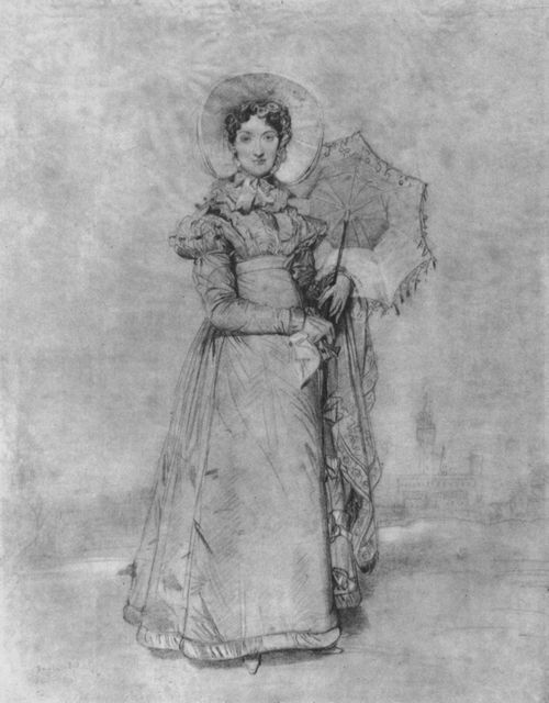 Ingres, Jean Auguste Dominique: Porträt der Gräfin Thérèse Apponyi
