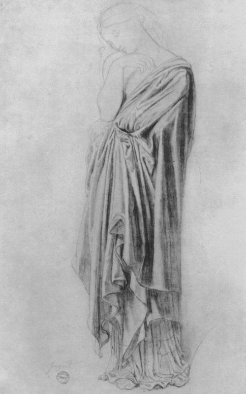 Ingres, Jean Auguste Dominique: Studie zur Gestalt der Stratonike