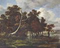 Ruisdael, Jacob Isaaksz. van: Landschaft mit Eichenwald