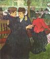 Toulouse-Lautrec, Henri de: Im Moulin Rouge, Zwei tanzende Frauen