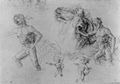 Mantegna, Andrea (Werkstatt): Faune und Seepferde