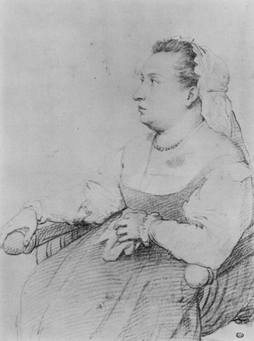 Zuccari, Federico: Portrt einer sitzenden Frau