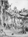 Dürer, Albrecht: Paar zu Pferde