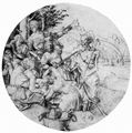 Dürer, Albrecht: Scheibenriß: Tafelnde Gesellschaft und Tod