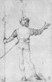 Dürer, Albrecht: Landsknecht, Rückenfigur