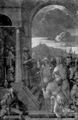 Dürer, Albrecht: Zeichnungsfolge der sog. »Grünen Passion«: Christus vor Pilatus