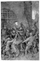 Dürer, Albrecht: Zeichnungsfolge der sog. »Grünen Passion«: Kreuztragung Christi