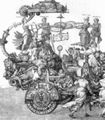 Dürer, Albrecht: Der große Triumphwagen, Detail