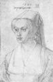 Dürer, Albrecht: Porträt einer Frau aus Brüssel