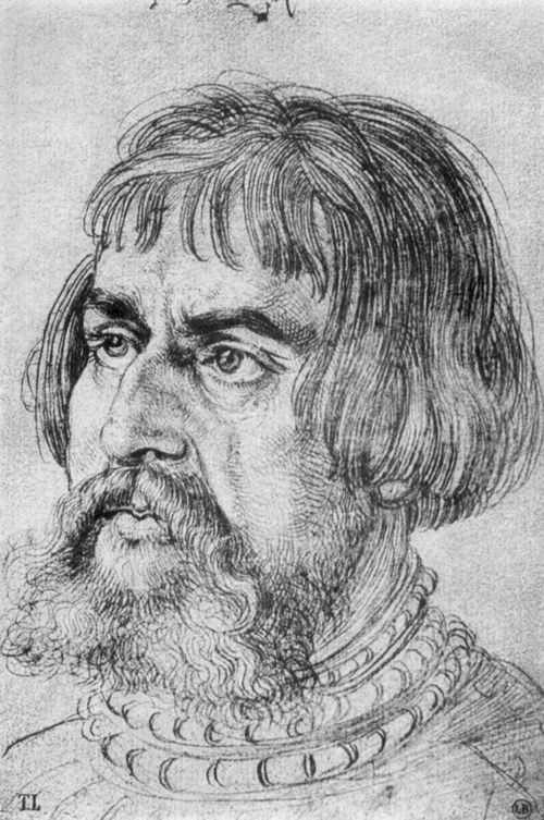 Drer, Albrecht: Portrt des Lukas Cranach der ltere