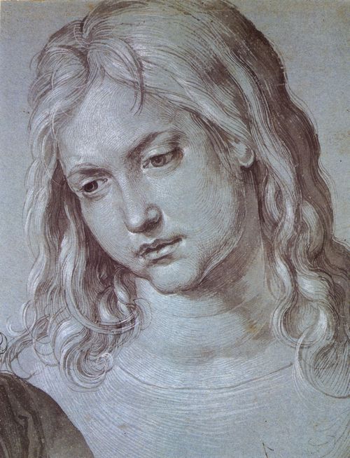 Drer, Albrecht: Kopf des zwlfjhrigen Christus