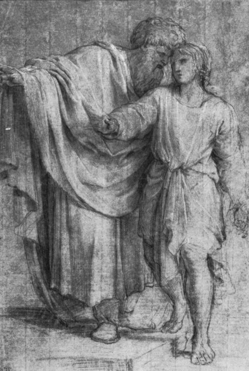 Le Sueur, Eustache: Jakob mit seinem Sohn Joseph