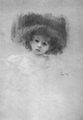 Klimt, Gustav: Brustbild eines Kindes