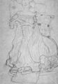 Klimt, Gustav: Sitzende Dame im Fauteuil