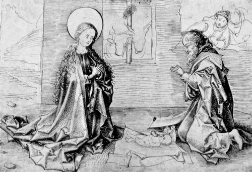 Schongauer, Martin (Kopist): Geburt Christi