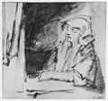 Rembrandt Harmensz. van Rijn: Junge Frau, schlafend