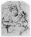 Rembrandt Harmensz. van Rijn: Sitzende Frau