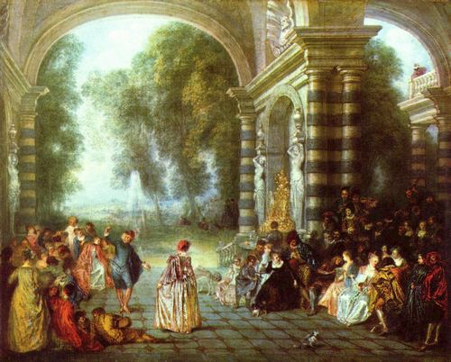 Watteau, Antoine: Das Ballvergngen