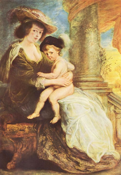 Rubens, Peter Paul: Portrt der Hlne Fourment mit ihrem erstgeborenen Sohn Frans