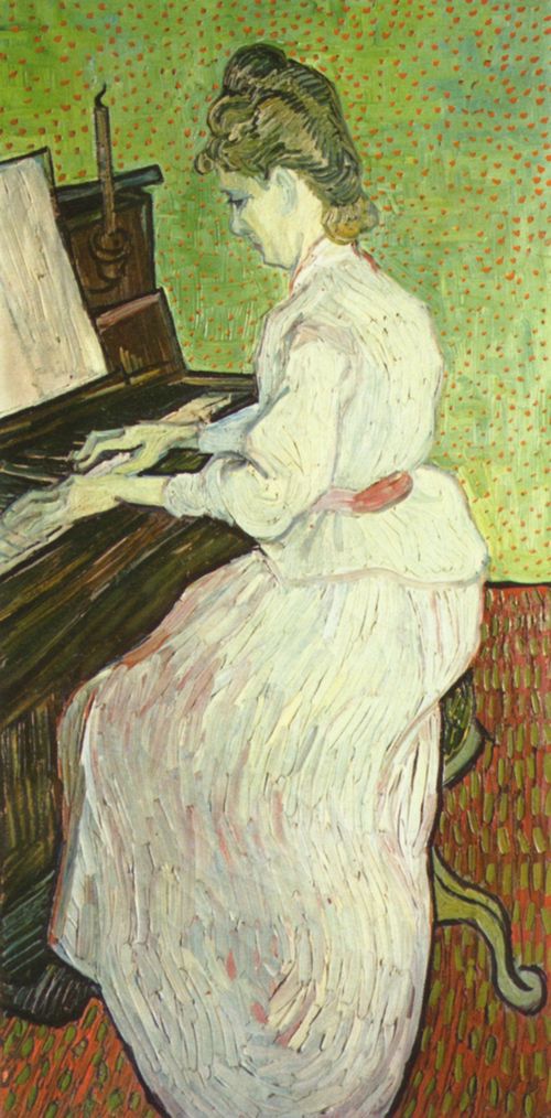 Gogh, Vincent Willem van: Mademoiselle Gachet am Klavier