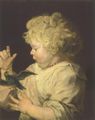 Dyck, Anthonis van: Portrt eines Kindes mit Vogel