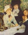Renoir, Pierre-Auguste: Das Ende des Frühstücks