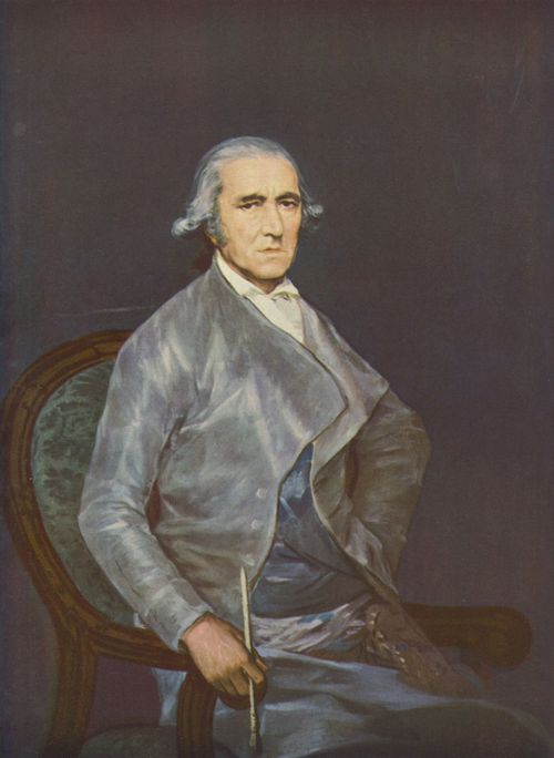 Goya y Lucientes, Francisco de: Portrt des Malers D. Francisco Bayeu y Subias