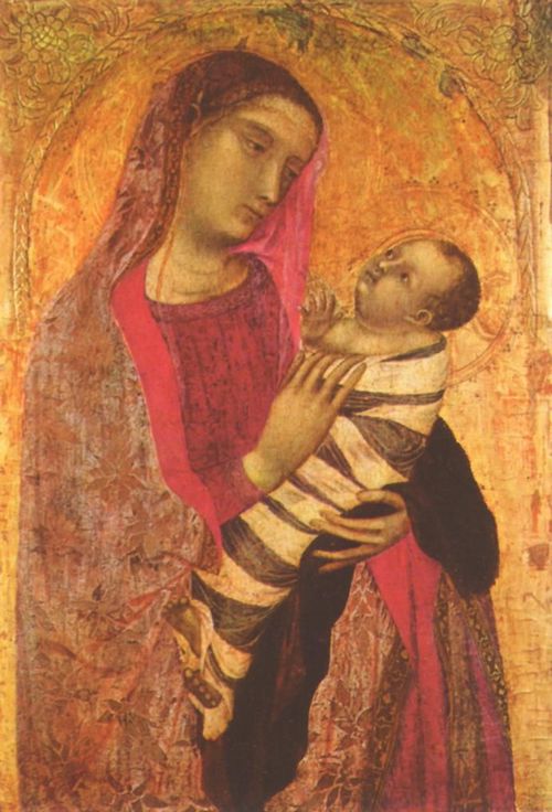Lorenzetti, Ambrogio: Madonna