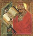 Meister Theoderich von Prag: Hl. Gregor