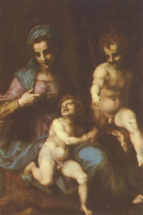 Sarto, Andrea del: Madonna mit Hl. Johannes