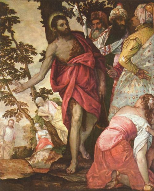 Veronese, Paolo: Predigt Johannes des Tufers